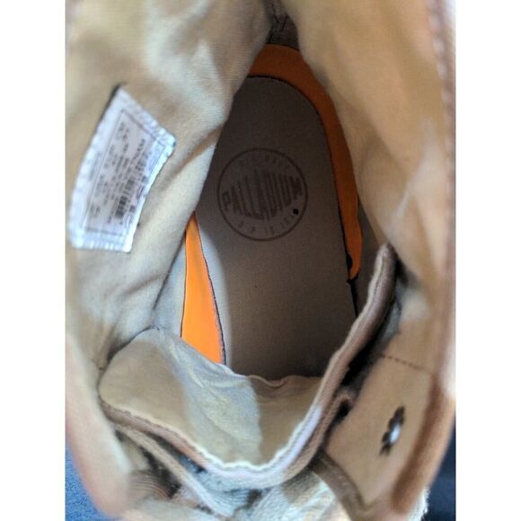 Palladium Pampa High Multicam Shoe For Men Arid Camo Size 13 - Picture 7 of 7